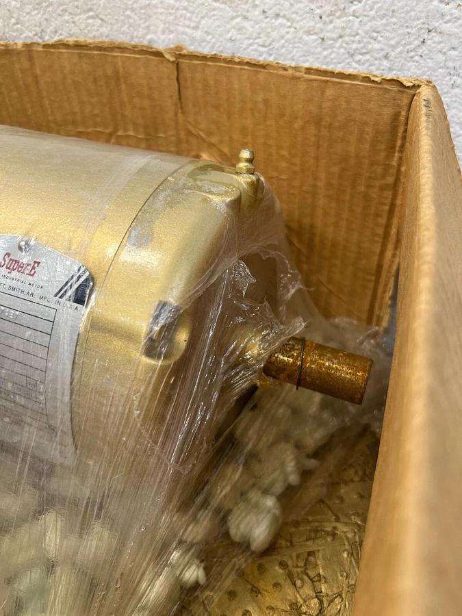 Used Baldor Reliance EM3554T General Purpose Motor 1-1/2HP 1740RPM 3PH 60Hz, 230/460V