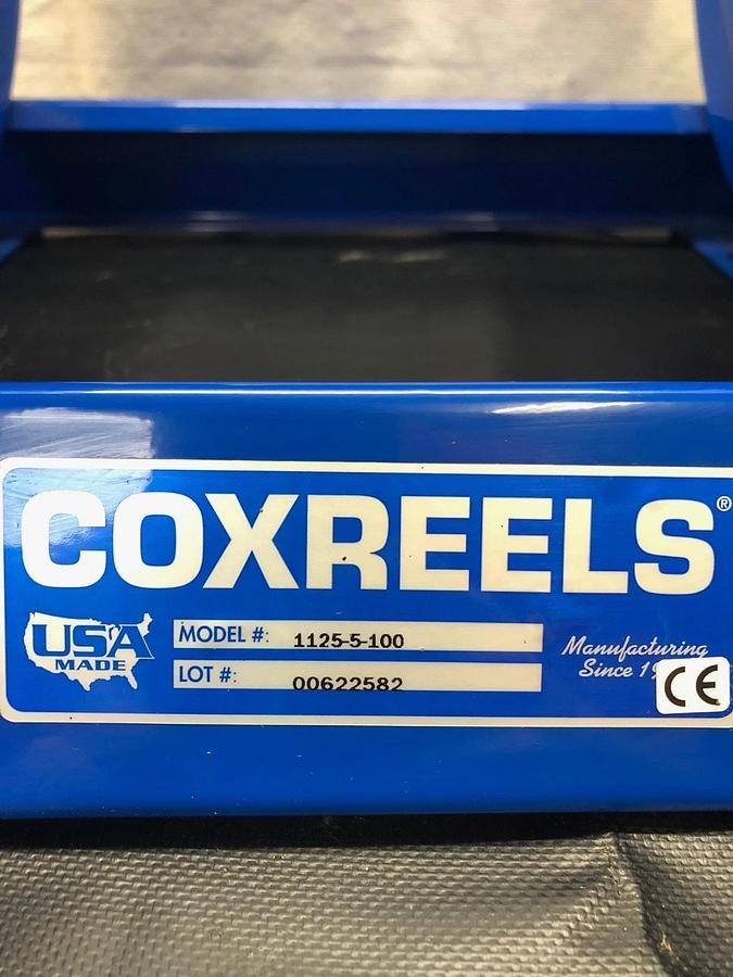 Coxreels 1125-5-100 Hand Crank Hose Reel, 3/4" x 100'
