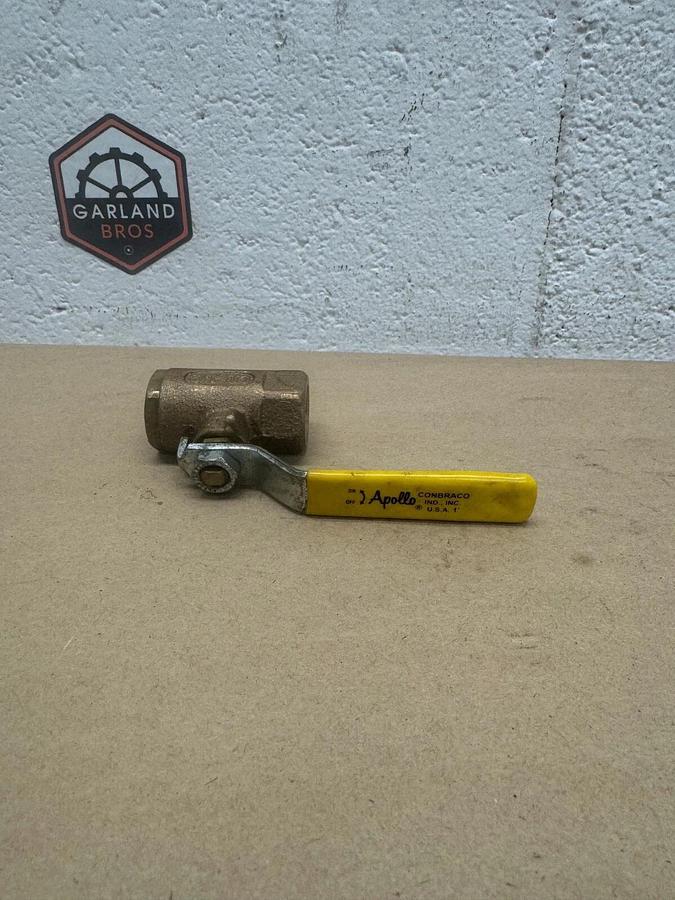 Used Apollo CII Brass 1/2” Ball Valve, 600 WOG