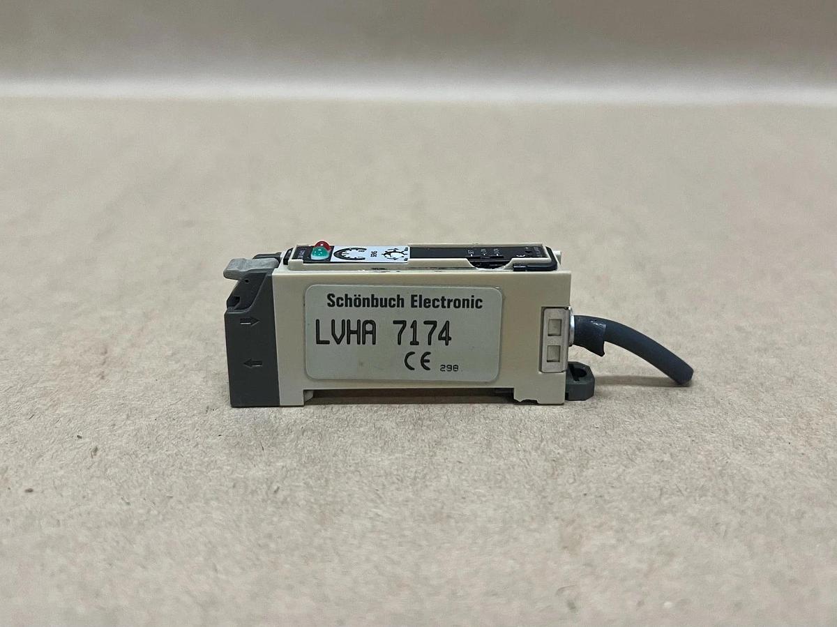 Used Schonbuch Electronic LVHA 7174 Photoelectric Switch Sensor