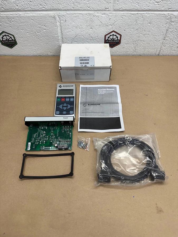 Used Benshaw Inc. PIC-RC-02 Remote Keypad Card & Keypad EMX4 *NEW*