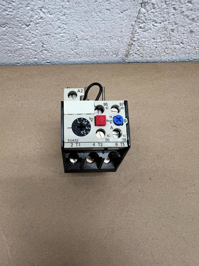 Used Siemens 3UA52 00-1E Overload Relay