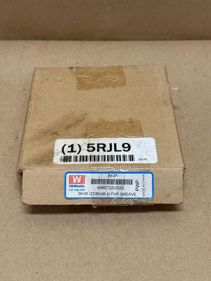 Used TB Wood's BK45-QT FHP Sheave *NEW*
