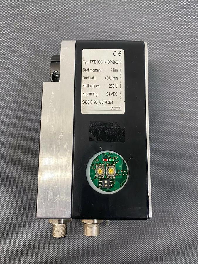 Used Halstrup Walcher PSE305-14-DP-B-0 Rotary Positioner