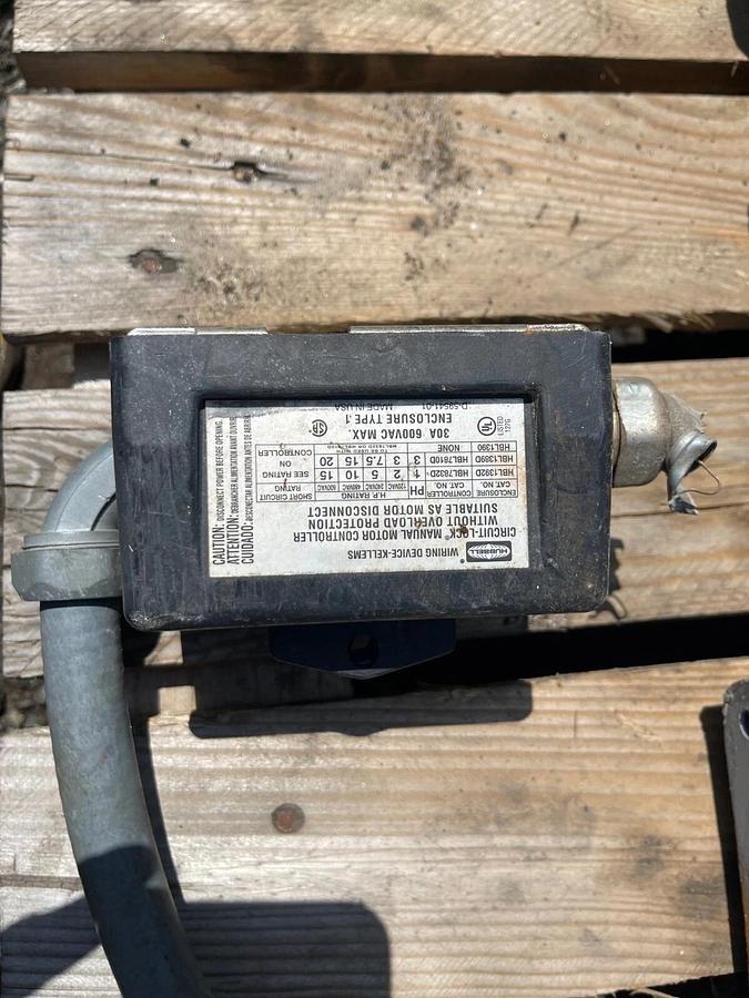 Used Hytrol 4A Right Hand Speed Reducer w/ 1 HP Reliance Electric AC Motor