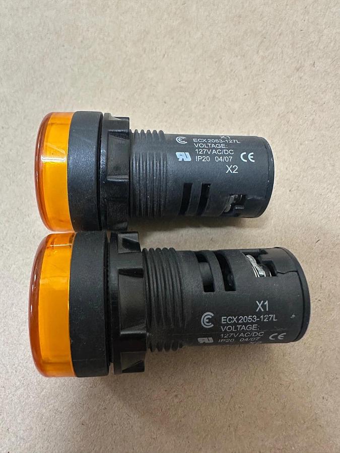 Automation Direct ECX2053-127L LED Indicating Light - Lot of 2 *NEW*