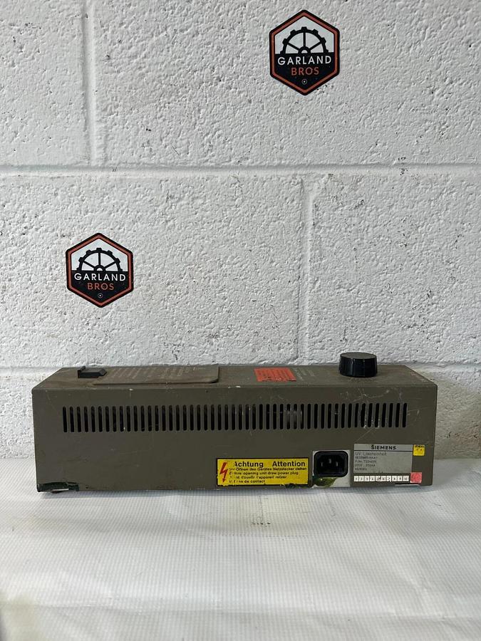 Used Siemens 6ES5985-0AA11 UV Extinguishing Unit