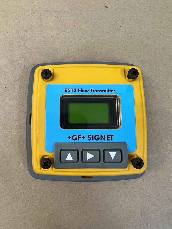 Used +GF+Signet 8512 Flow Transmitter