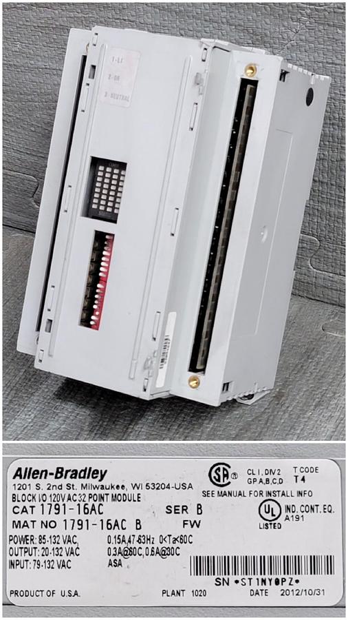 Allen-Bradley 25-RF033-DL, Line Filter, Series B, 33 Amps, 380/480 VAC