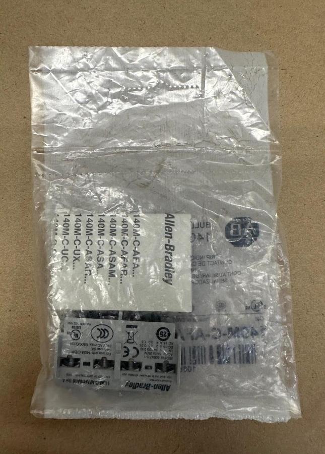 Allen Bradley 140M-C-AFAR10A10 Trip Indication Contact *FACTORY SEALED*