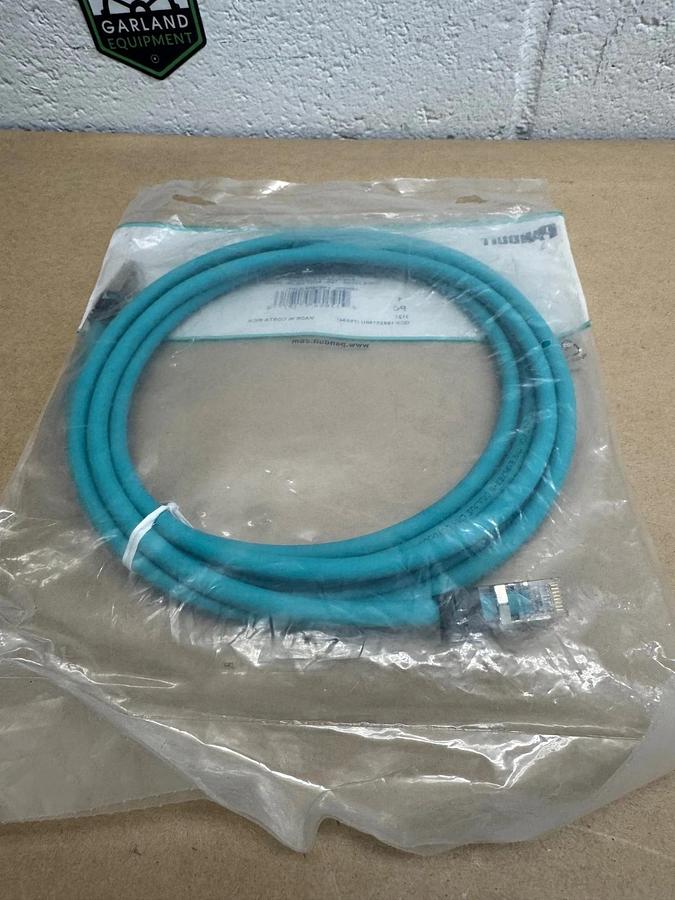 Used Panduit ISTPH6X3MTL Patch Cord Cat6A Shielded 600V RJ45 to RJ45 Plug Teal *NEW*