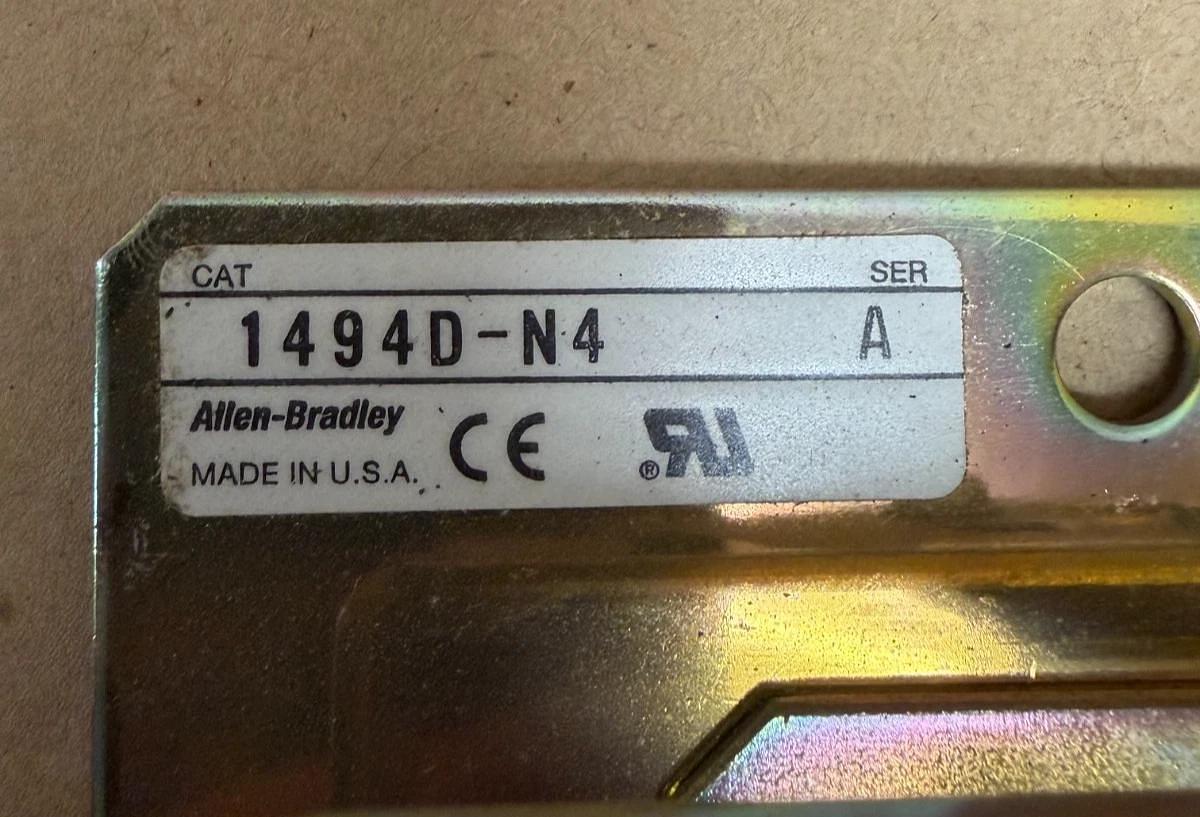 Used Allen Bradley 1494D-N40 Sliding Breaker Operating Mechanism