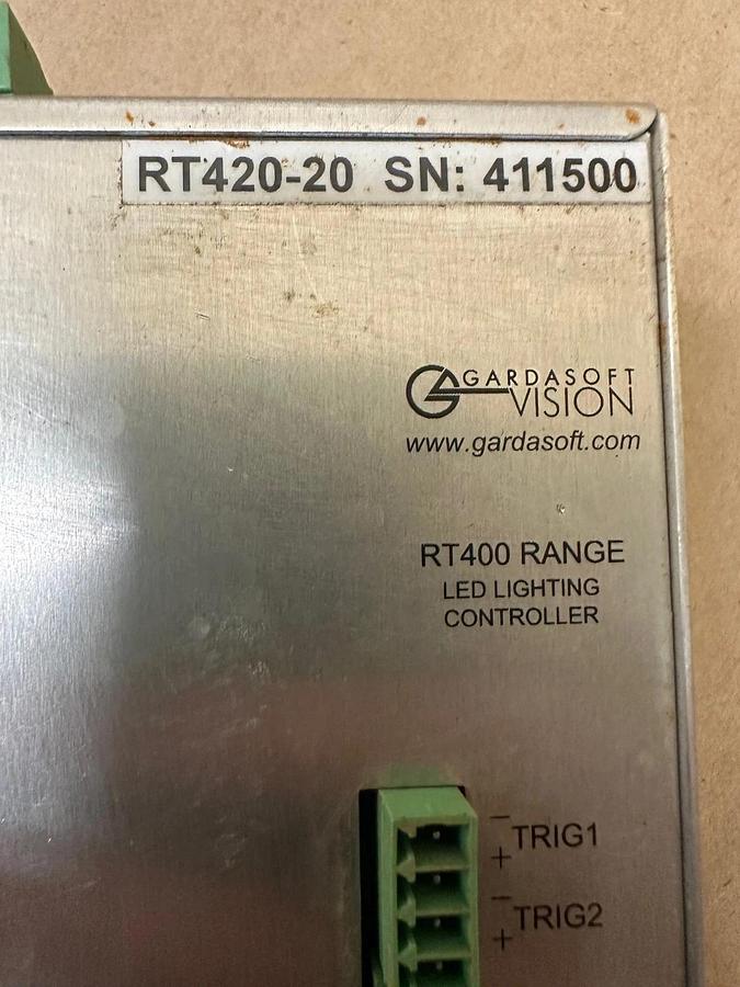 Used Gardasoft Vision RT420-20 4 Chan LED Lighting Controller