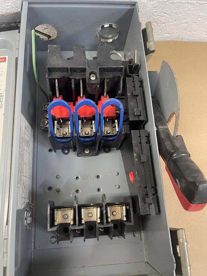 Used Square D H361AWK Heavy Duty Safety Switch
