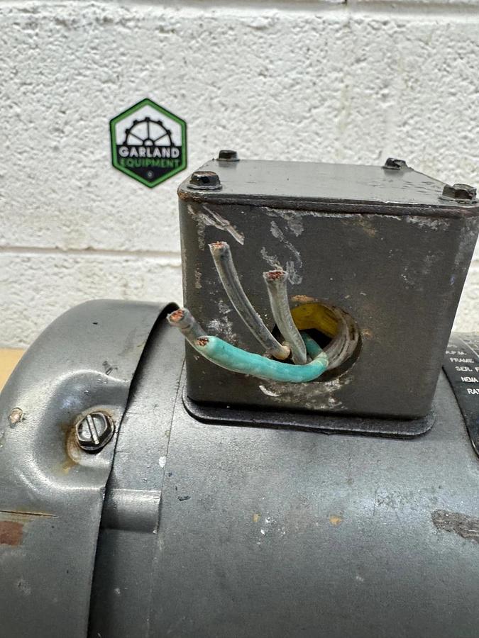Used Baldor Reliance KM3454 1/4Hp Motor @ 1725RPM, C-Face, 230/460V, 1.3/0.65A