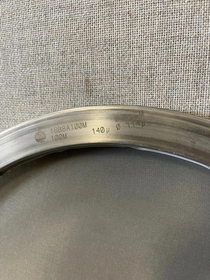 Used Sweco 18B8A100M 18” Stainless Steel 100 Mesh 140 Microns