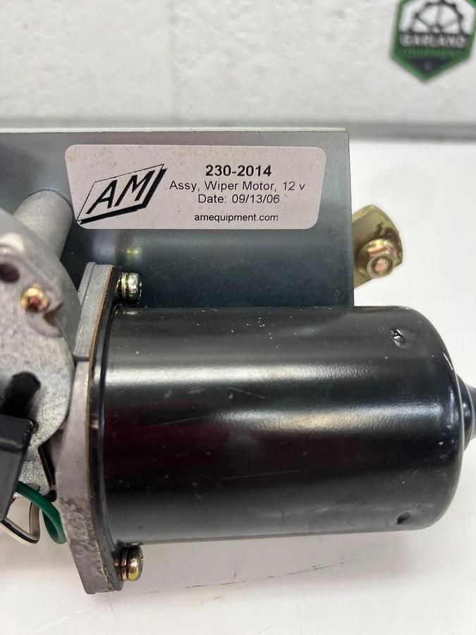 Used AM 230-2014 Assembly Wiper Motor, 12V