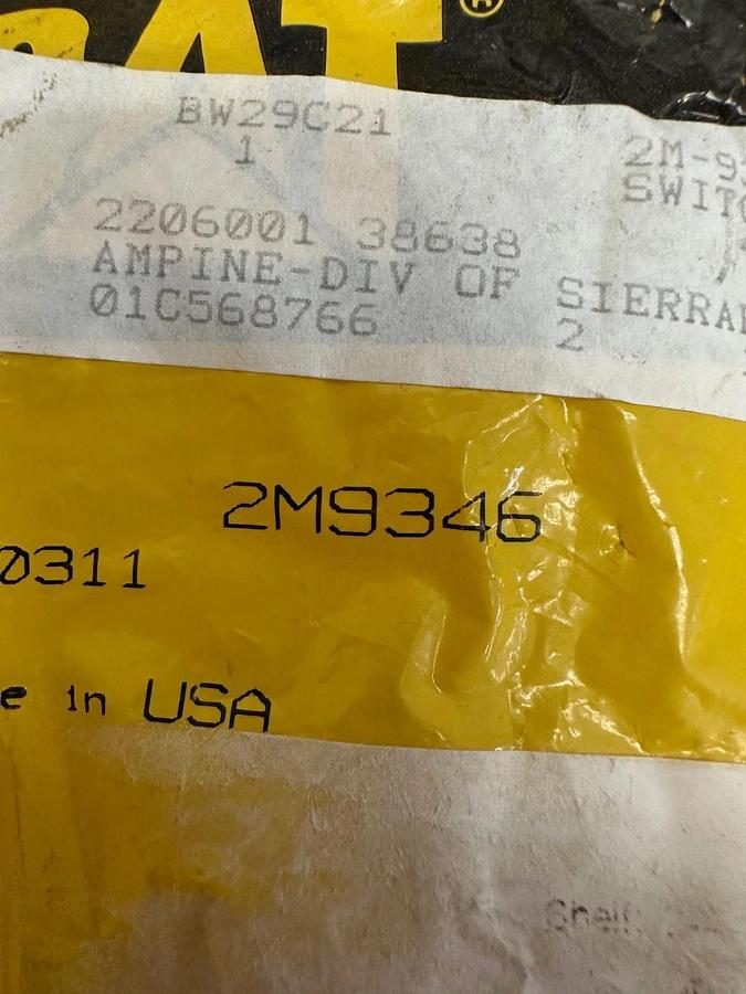 Used CAT 2M-9346 Switch *NEW*