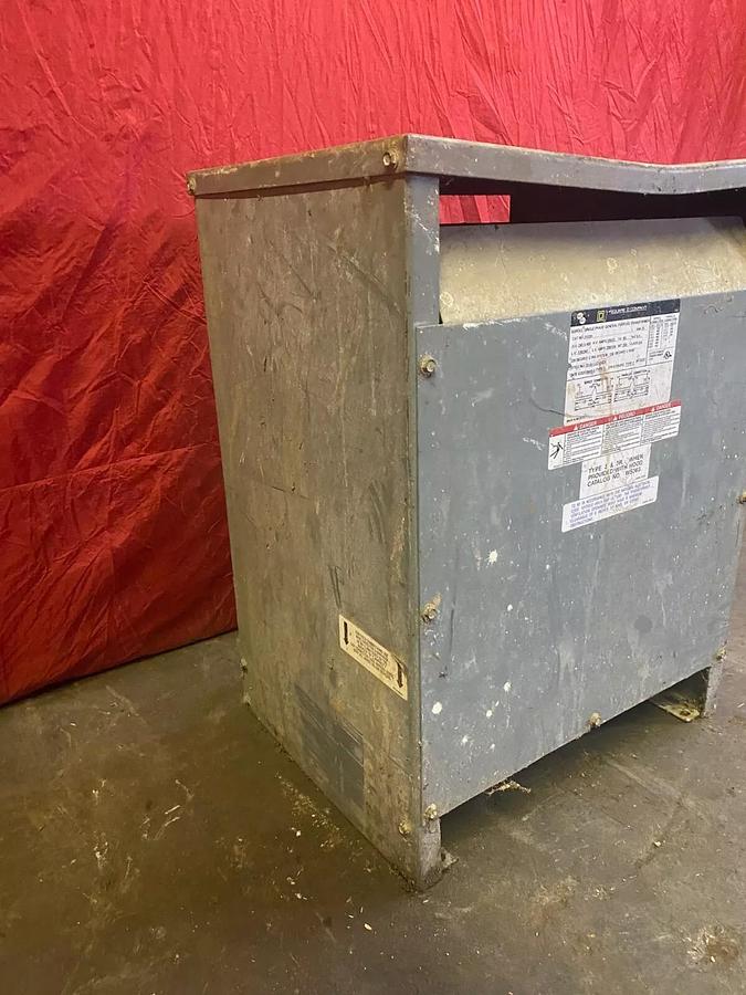 Used Square D 25S3H Single Phase General Purpose Transformer - 25 kVA