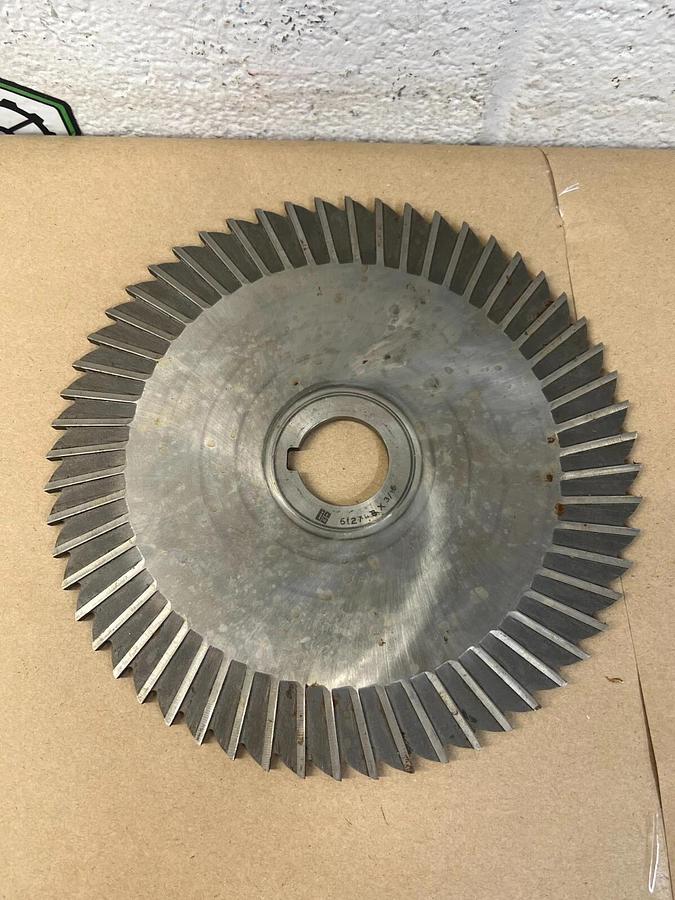 Used ITW 6127 8x3/16 Milling Cutter, 56 Teeth