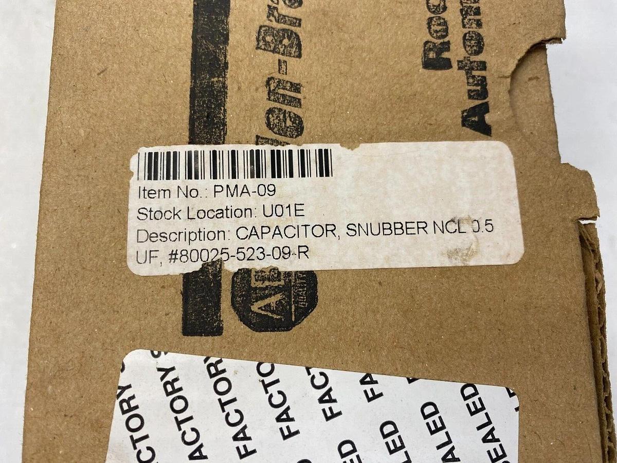 Used Allen-Bradley PMA-09 NCL Snubber Capacitor