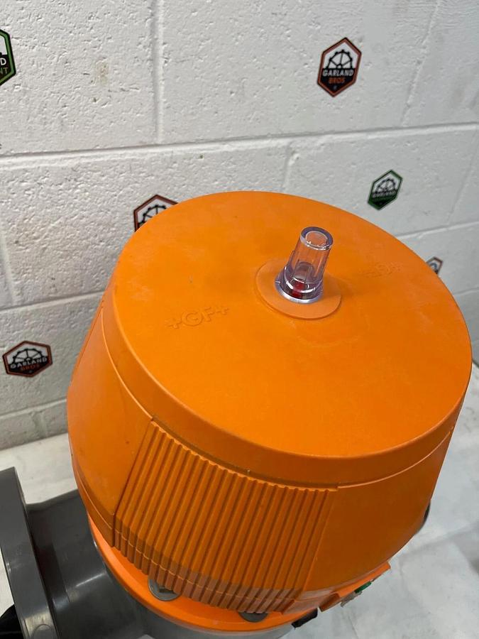Used Georg Fischer 199.025.130 199025130, 6” PVC Type 025 Diaphragm Valve, Pneumatic