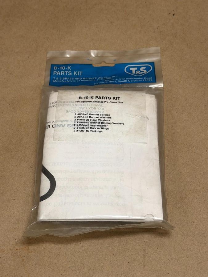 Used T&S B-10-K Parts Kit