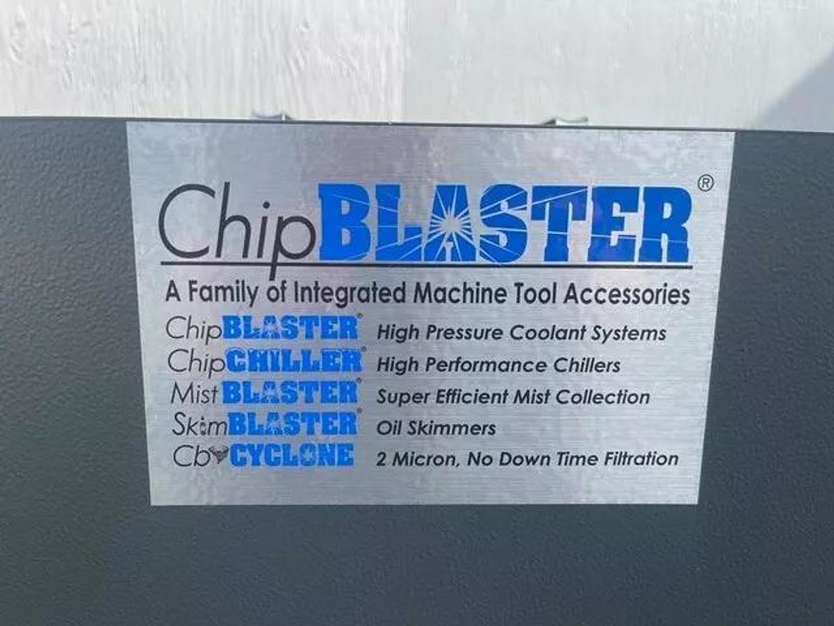 Used LNS ChipBlaster Coolant Filtration Tank, 34 Gal Capacity, Tank Dims: 31"x18"x18"