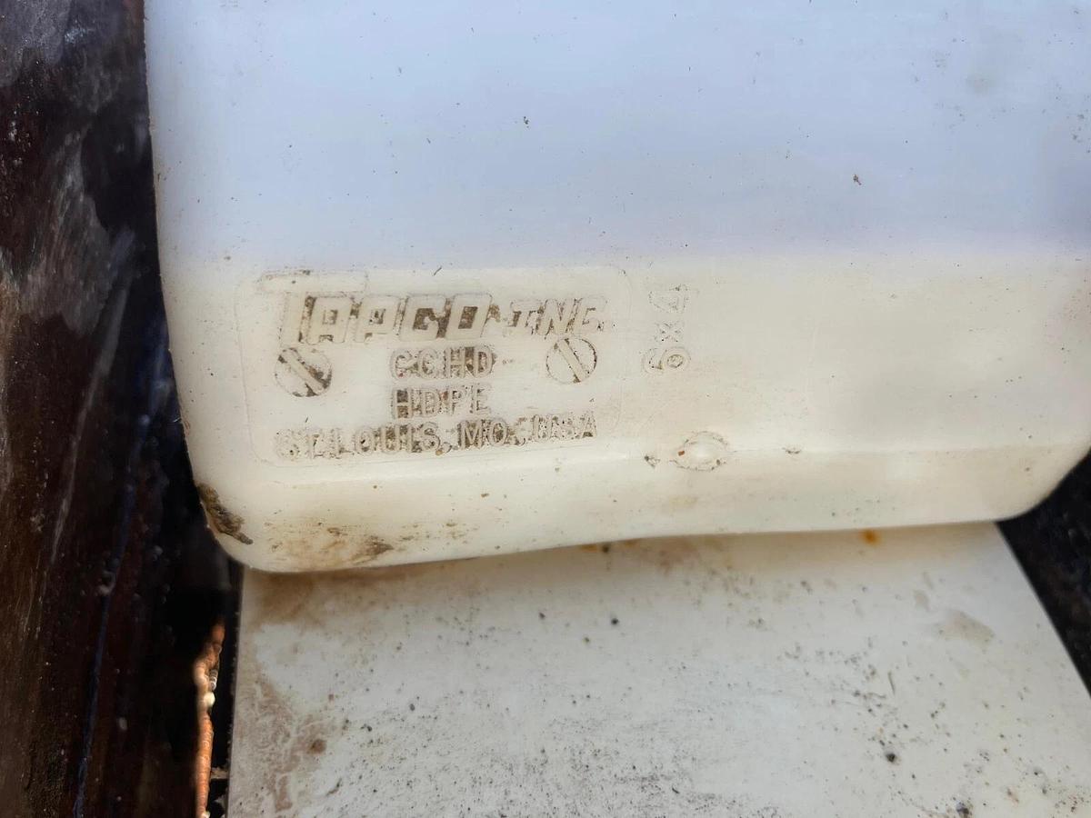 Used Carbon Steel Twin Trunk Bucket Elevator with Baldor 1HP at 1725RPM Motor