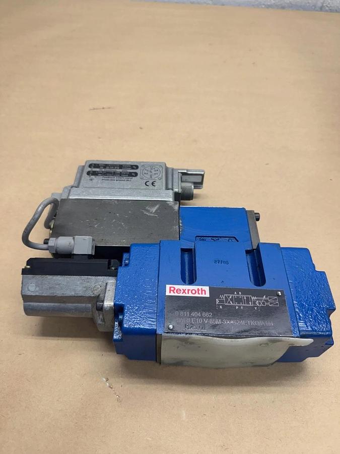 Used Rexroth 4WRLE10 V-85M-3X/G24ETKO/A1M, 0 811 404 662, Proportional Valve *NEW*