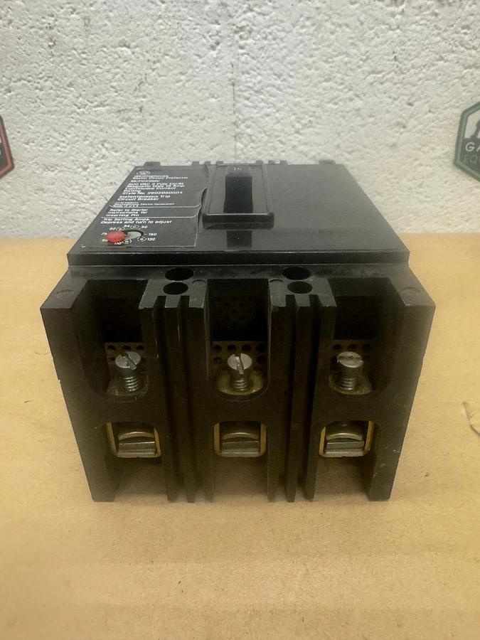 Used Westinghouse MCP03150 Motor Circuit Protector, 15 A, 600 VAC, 3 Pole
