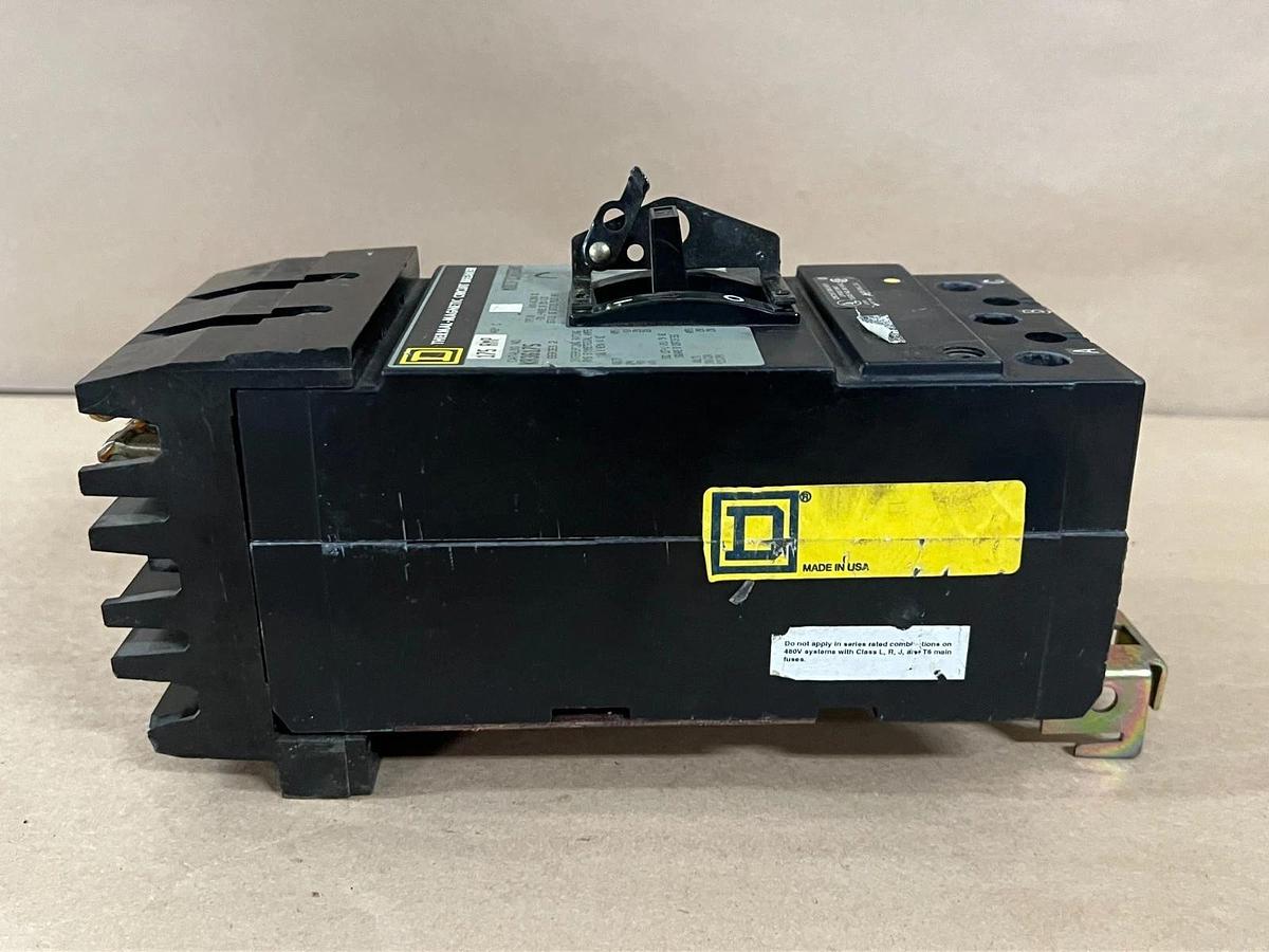 Used Square D KA36175 175A, 3-Pole, 600V Thermal Magnetic Circuit Breaker