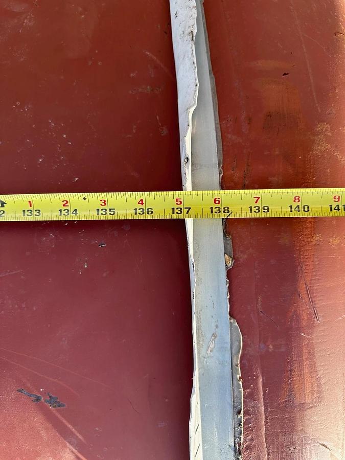 Used Steel Fab 102-737SF, 1542 Gallon Air Receiving Pressure Tank