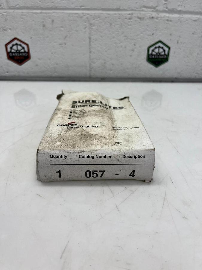 Used Cooper Lighting 057-4 Sure-Lites Emergency Lighting