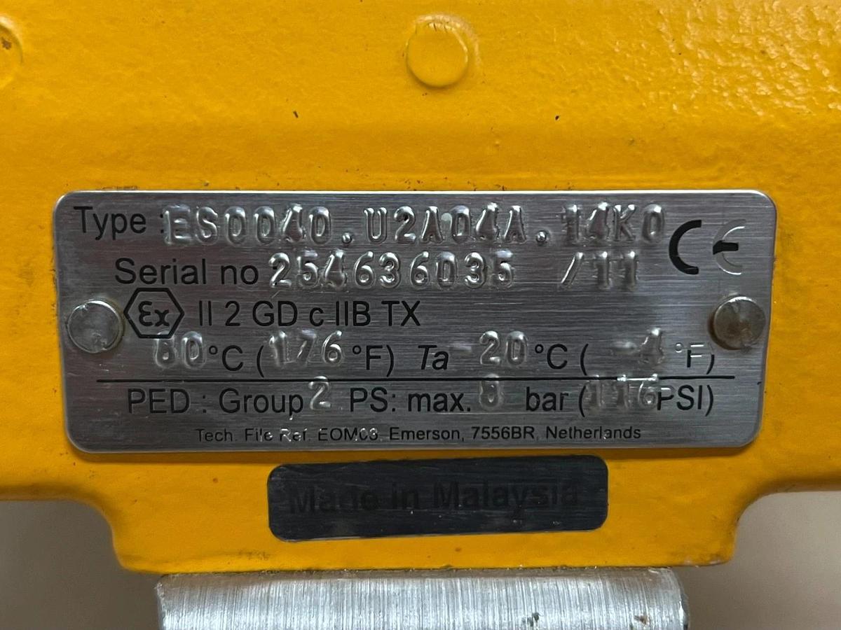 Used EL-O-Matic ES0040.U2A04A.14K0 Pneuamatic Actuator w/ Topworx DXP-0X1GNEB