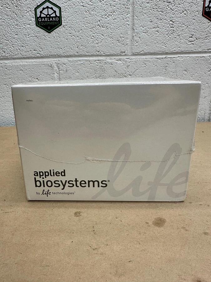 Used Applied Biosystems 4306737 Microamp Optical 96-Well Reaction Plate with Barcode