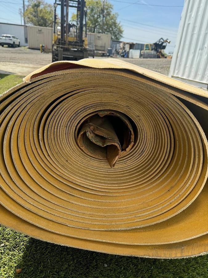 Used Atlanta Belting Co. W:80” L:82' SmoothTop Conveyor Belt