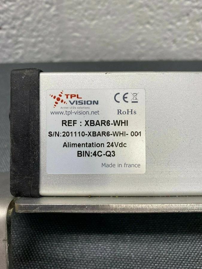 Used TPL Vision XBSR6-WHI LED Illumination Light