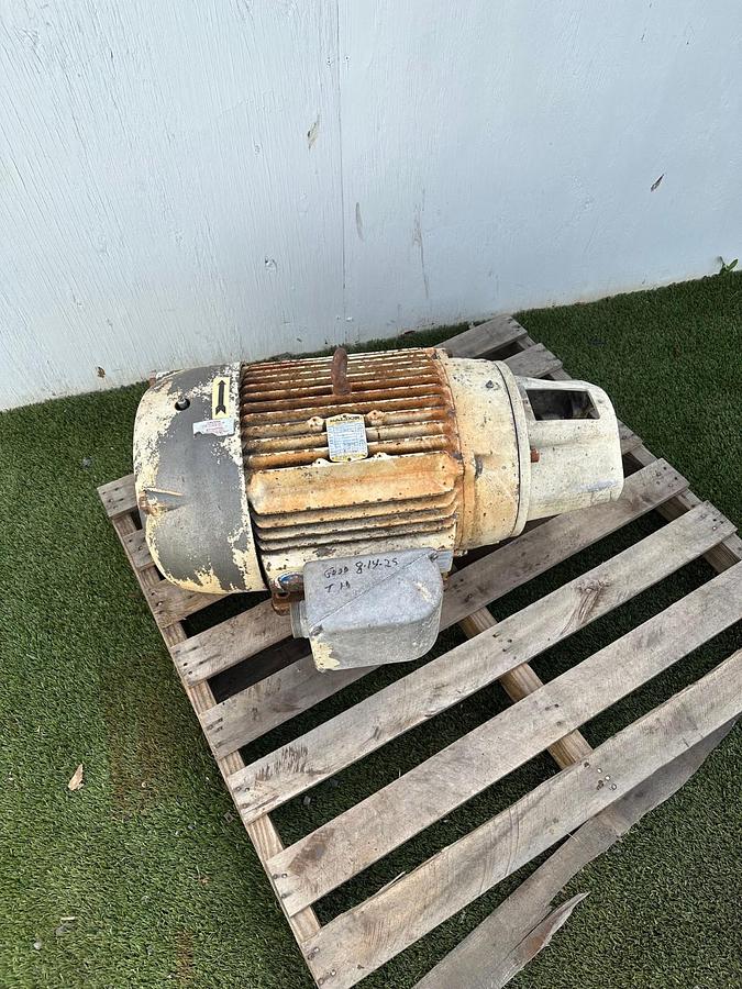 Used Baldor CM4115T 50Hp Motor @ 1760RPM, 230/460V, Phase 3, 60Hz