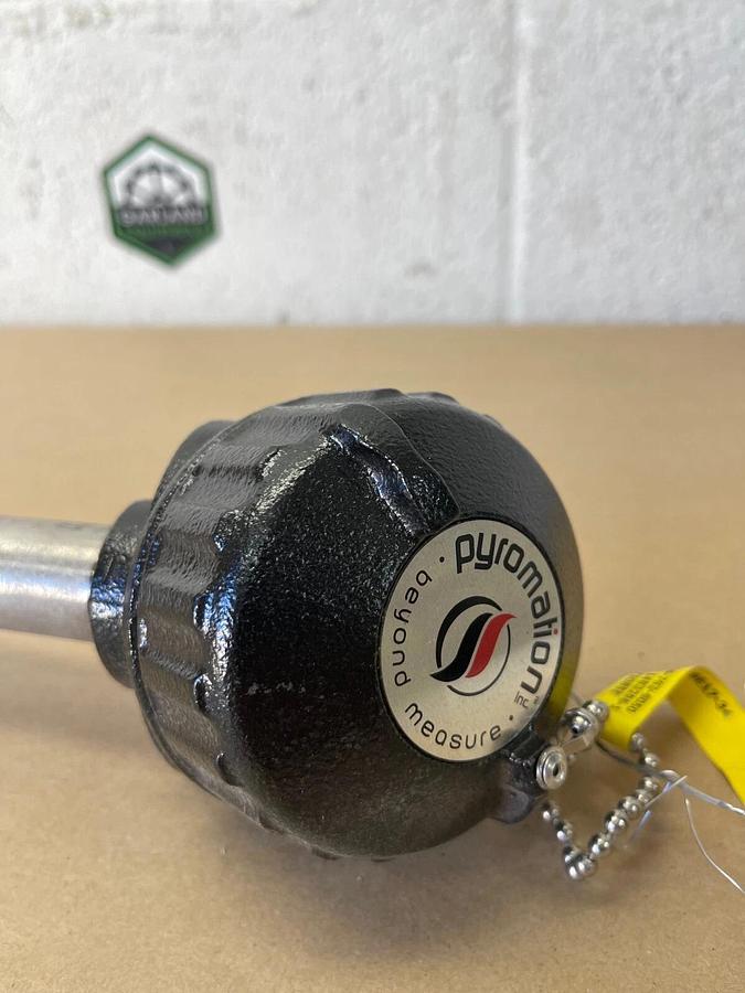 Pyromation K8C-8-75-30-8E17-34 Thermocouple Probe, Temperature Sensor, 30” Probe