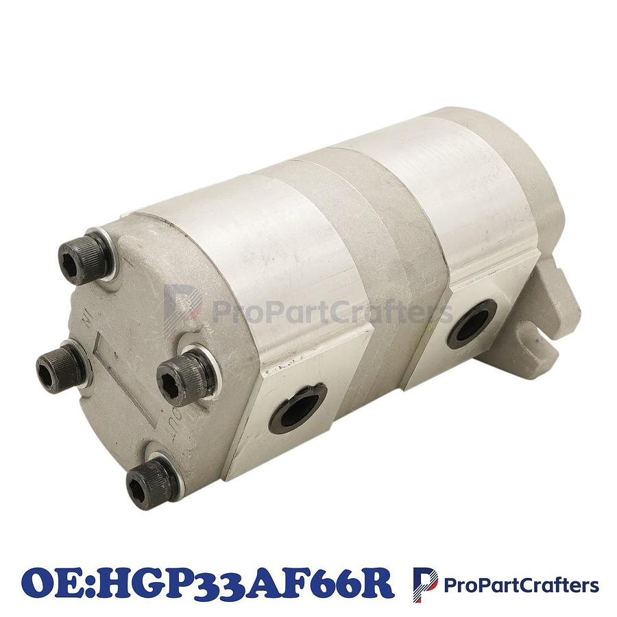 Used Vickers Hydraulic Pump 1117 w/ Crown Triton HKS215PR235R, 10Hp, 1760RPM Motor