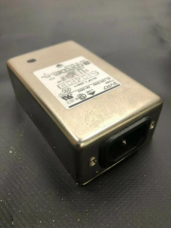 Used CORCOM 3VR7 EMI Filters (LOT of 2)