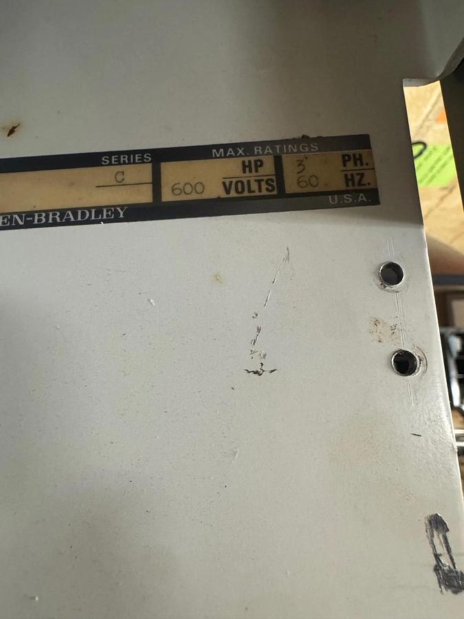 Used Westinghouse LA3400PRF 400A Circuit Breaker Tri-Pac with Frame & External Switch