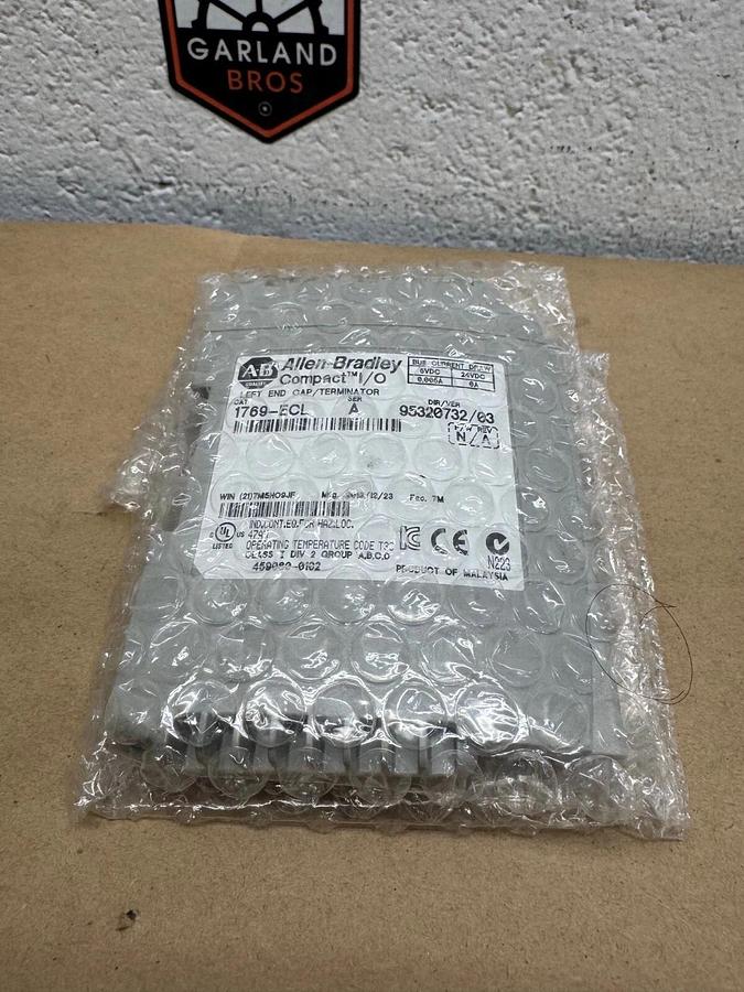 Used Allen Bradley 1769-ECL Series A, CompactLogix Left End Cap