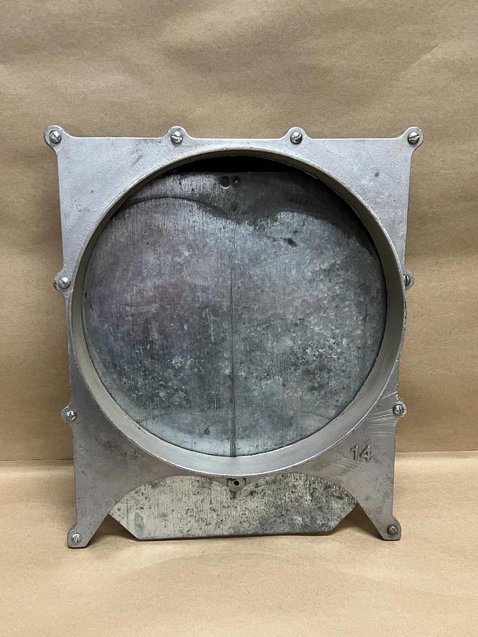 Used 14" Galvanized Steel Blast Gate