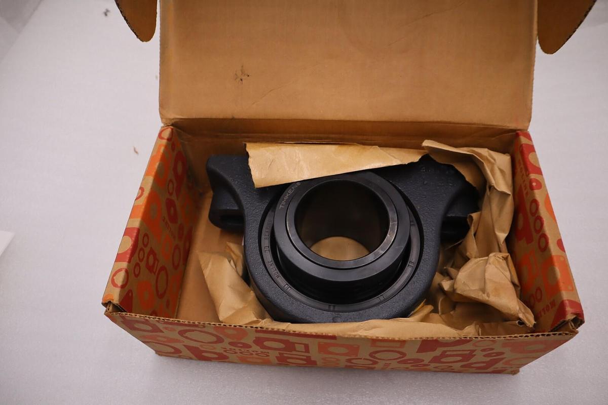 Used Moline Bearing Co. S1410 Tapered Roller Bearing, 4-1/2” Bore, 4 Bolt