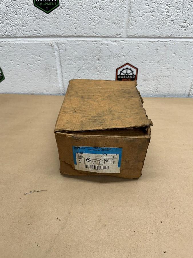 Cooper Crouse Hinds LL67 Conduit, 2”, Form 7 (Pack of 2) *NEW*