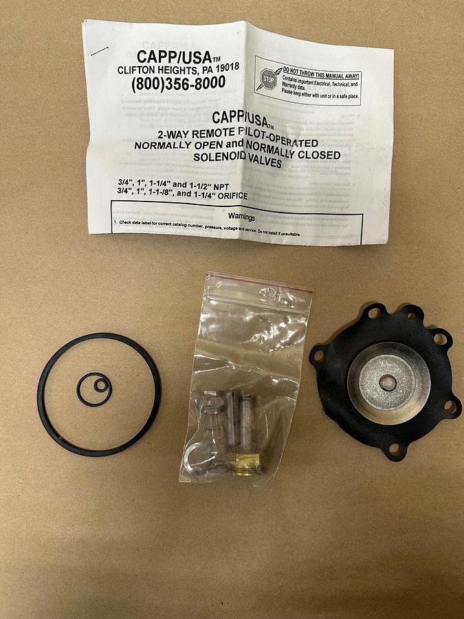 Used CAPP/USA 68588 Valve Replacement Kit *NEW*