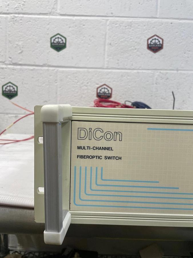 Used DiCon S-2-60-62-2P Multi-Channel Fiberoptic Switch