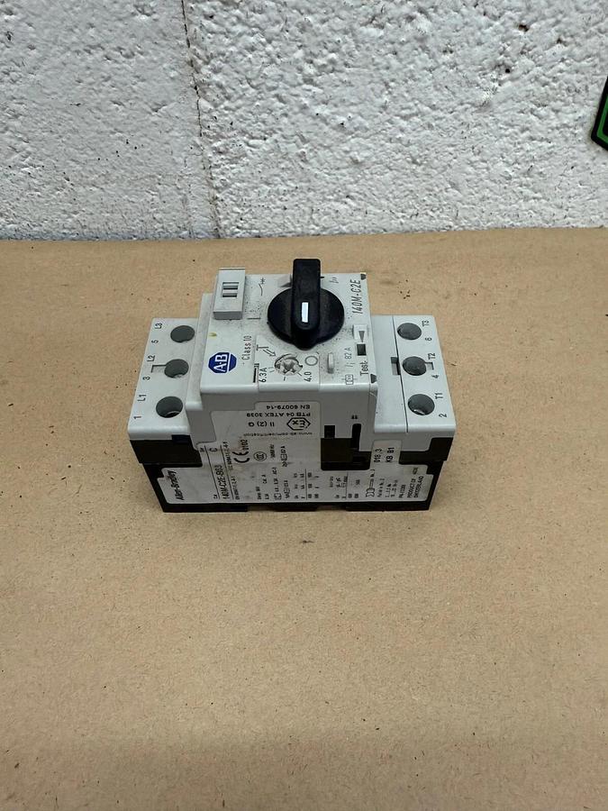 Used Allen-Bradley 140M-C2E-B63 Circuit Breaker, Series C